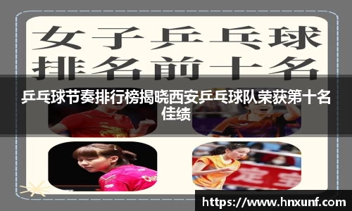 乒乓球节奏排行榜揭晓西安乒乓球队荣获第十名佳绩